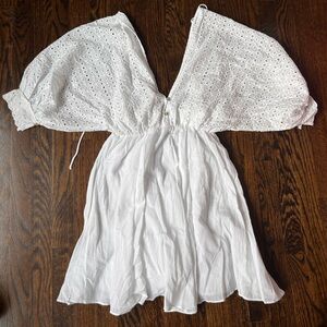 Size small white mini dress